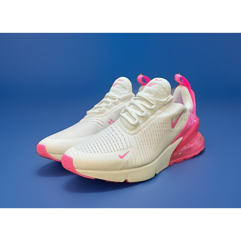 Size 7 - Nike Air Max 270 Summit White Pink Spell W - Picture 4 of 7